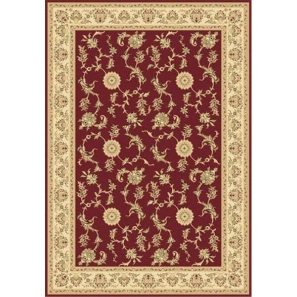 Dynamic Rugs Legacy 7.10 x 10.10 58017-330 Rug - Red LE91258017330